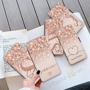 PERSONALISED Printed Glitter Leather wallet phone case for Samsung Galaxy S22 S21 A21s S20 fe S21 FE A52s Apple iPhone 14 13 12 11 XR 326