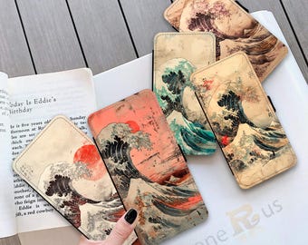 Wave Phone Wallet Case, Hokusai Japanese Art, Samsung Galaxy S26 Series