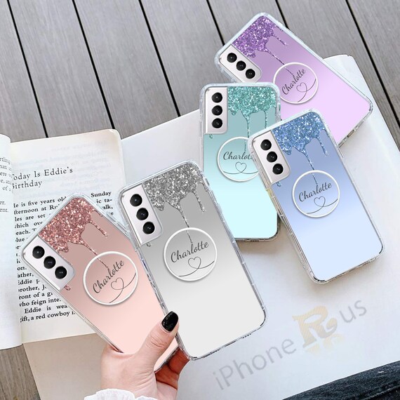 Personalised Initials Clear Phone Case