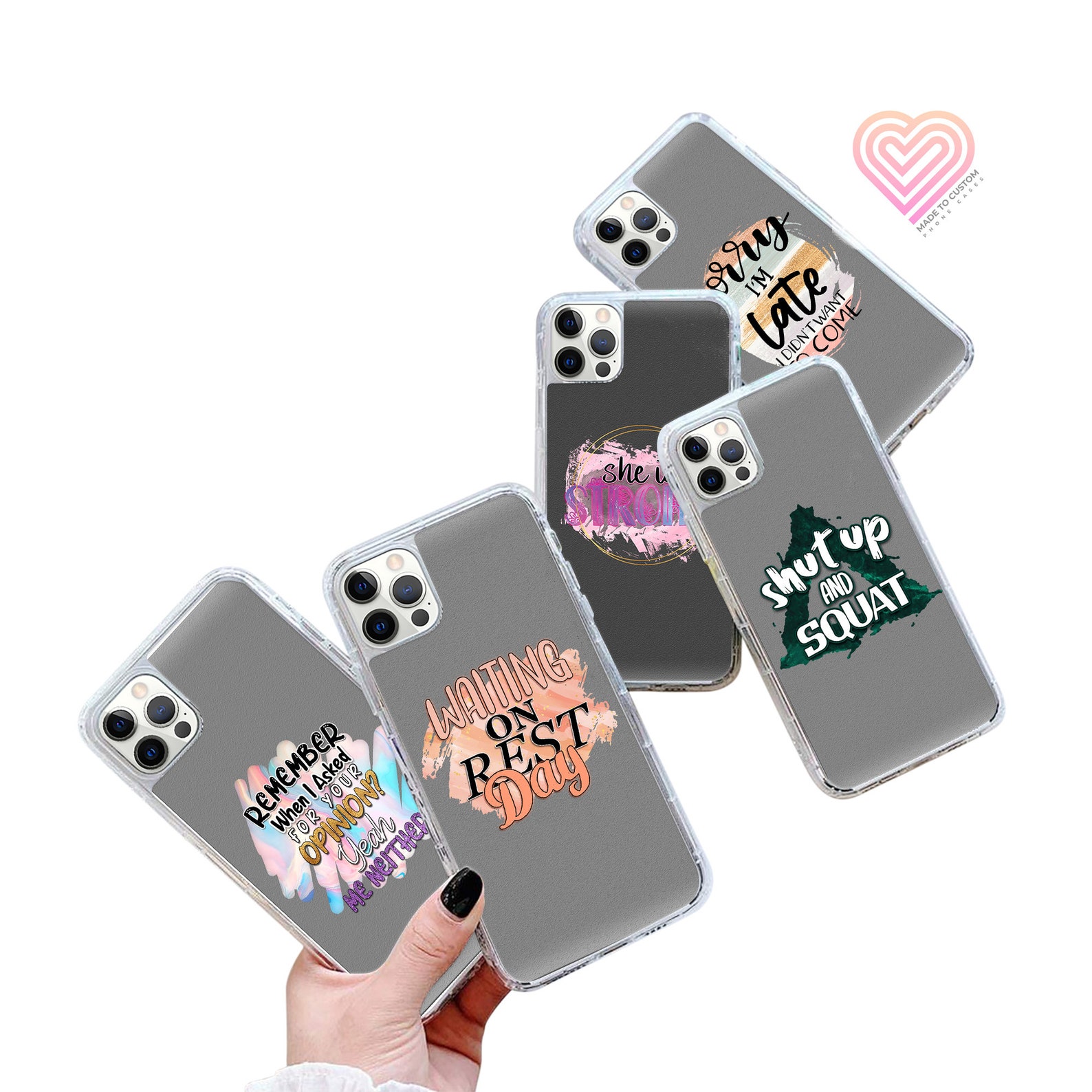 Spruch Handyhülle für Samsung & iPhone 11 12 6 7 8 X XS Max XR Etsy