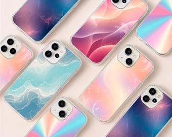 Aura Phone Case, Ethereal Pastel Gradient, Spiritual Gift
