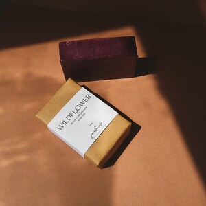 Wildflower Scrub Cold Process Soap Bar