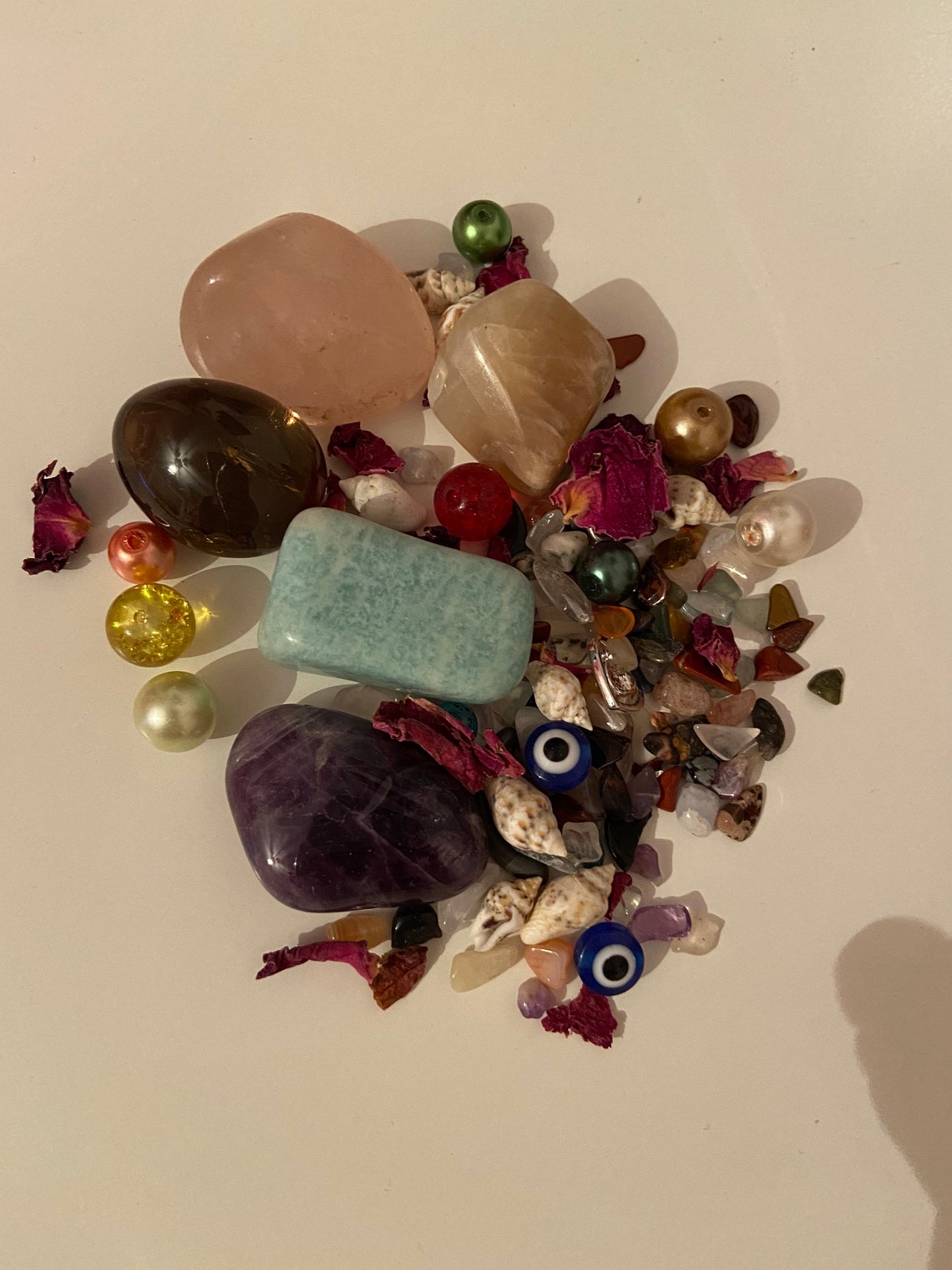 Crystal confetti scoops tik tok gemstones crystals Etsy