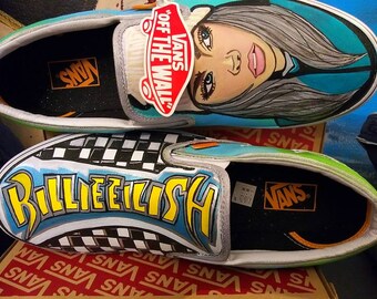 billie eilish custom vans