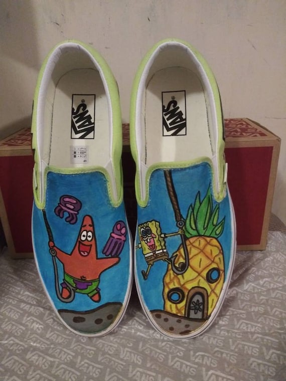 spongebob and patrick vans