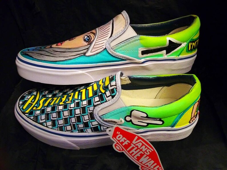 custom billie eilish vans