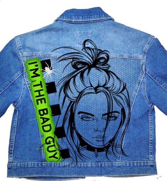 billie eilish denim jacket
