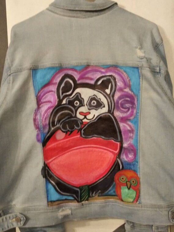 lisa frank jean jacket