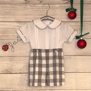 2- piece Handmade classic  Boy outfit ,Boy Wedding outfit ,Ring Bearer, Page boy or any other Special occasion outfit.