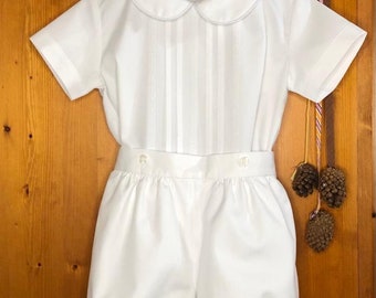 A Baby, Boy special Christening ,Baptism , Ring Bearer outfit  Hand  Made with Love and care.