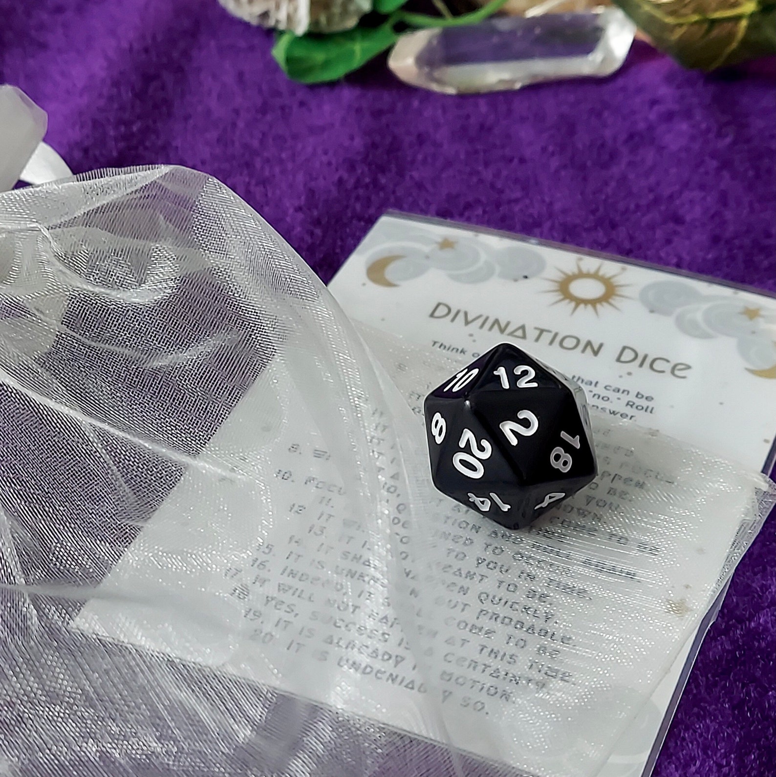 DIVINATION DICE Divination Tool Fortune Telling Kit Etsy