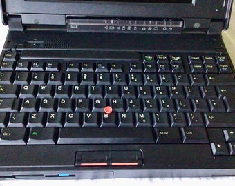 Rare Vintage IBM ThinkPad 365X Pentium LAPTOP WINDOWS 95 Installed, FDD Rare Vintage IBM ThinkPad 365X Pentium LAPTOP WINDOWS 95 Installed, FDD