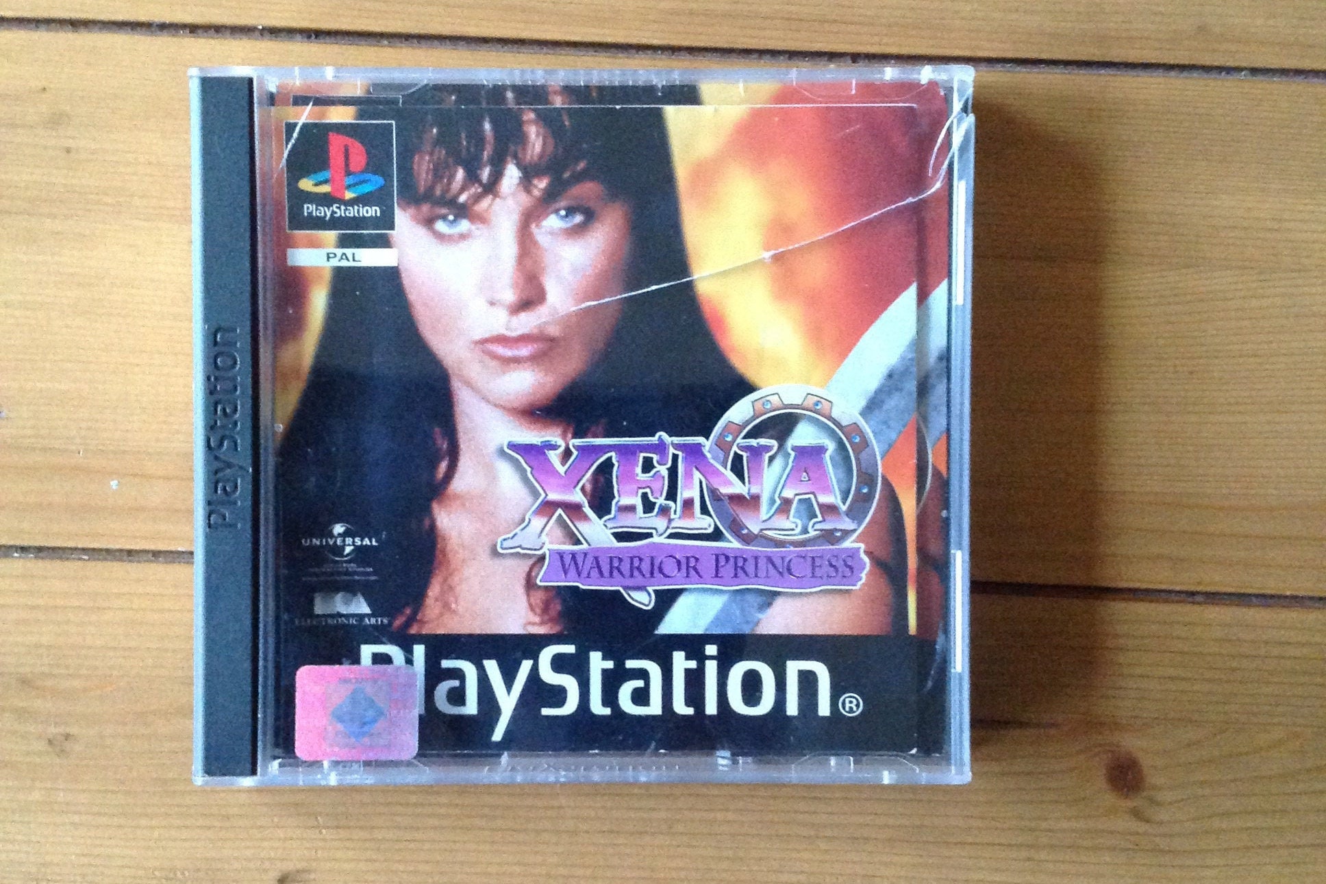 Sony Playstation 1 Game 1990s Xena Warrior Princess Vintage