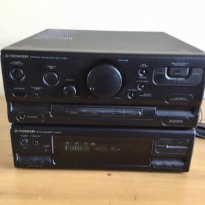 Vintage Pioneer Stereo Tuner Amplifier SXP-420  Hi-Fi Receiver.  Retro 1990s Audio