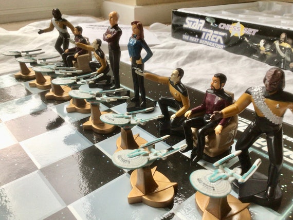 Star trek sale chess set