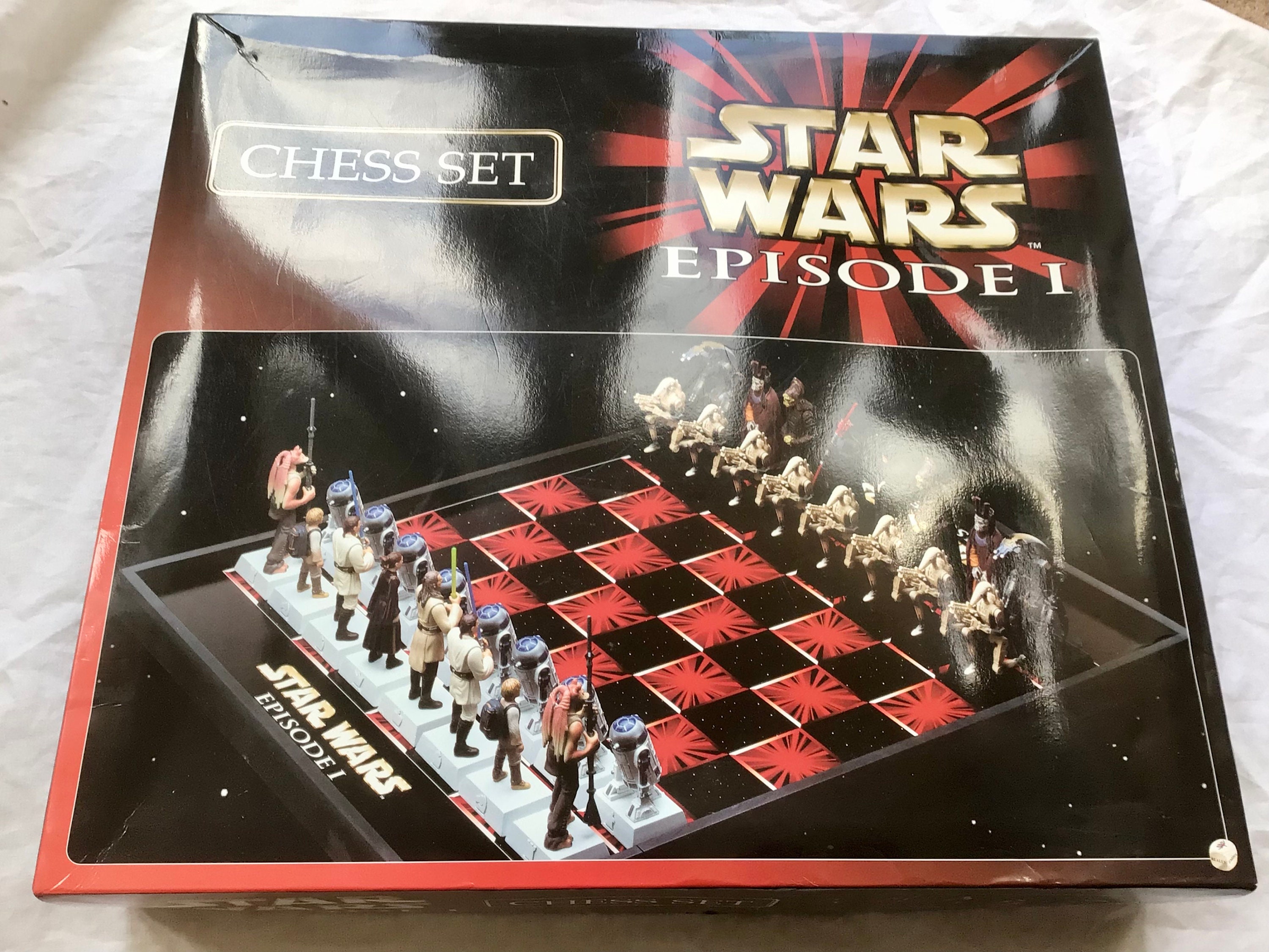 Star Wars chess set my dad and I made about 25 years ago : r/StarWars