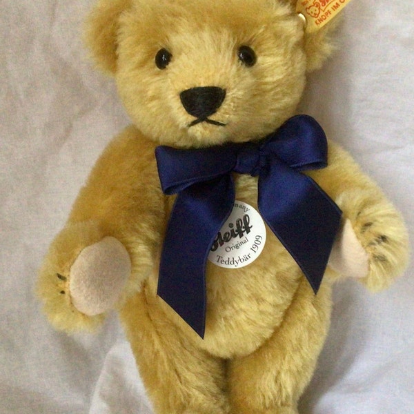 Grand Ours Steiff Vintage 53 Cm - Marron Clair - Avec Bruiteur - Occasion