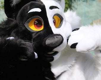 Nouveau Fursuit complet de chat plantigrade préfabriqué