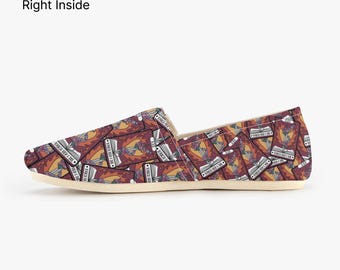 Tócala y muere. Zapatillas Toms de lona