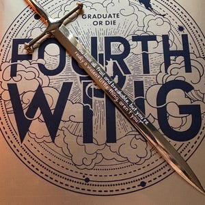 Officially Licensed Fourth Wing Dagger letter opener