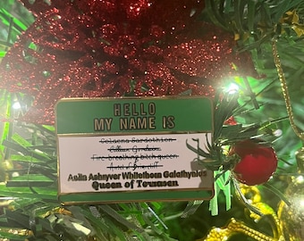 Officially Licensed Aelin Galathynius Name Tag Pin