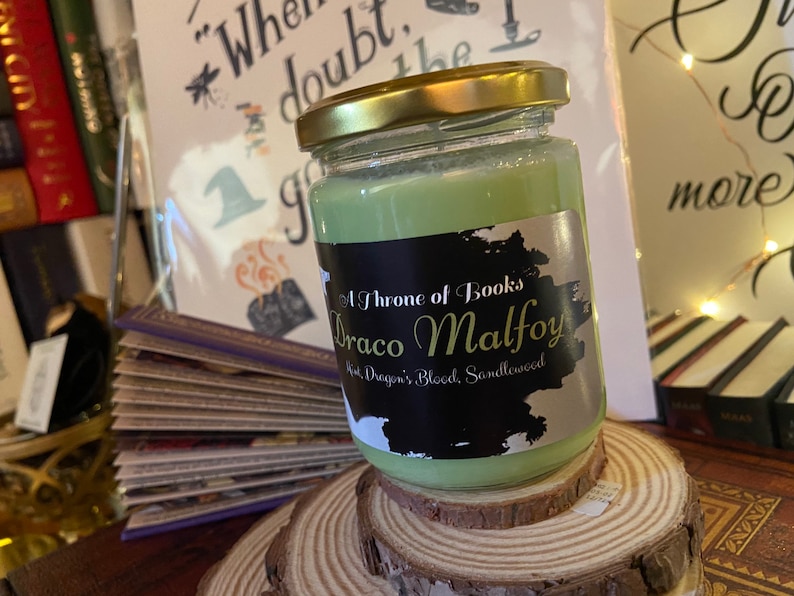 Draco Malfoy Candle