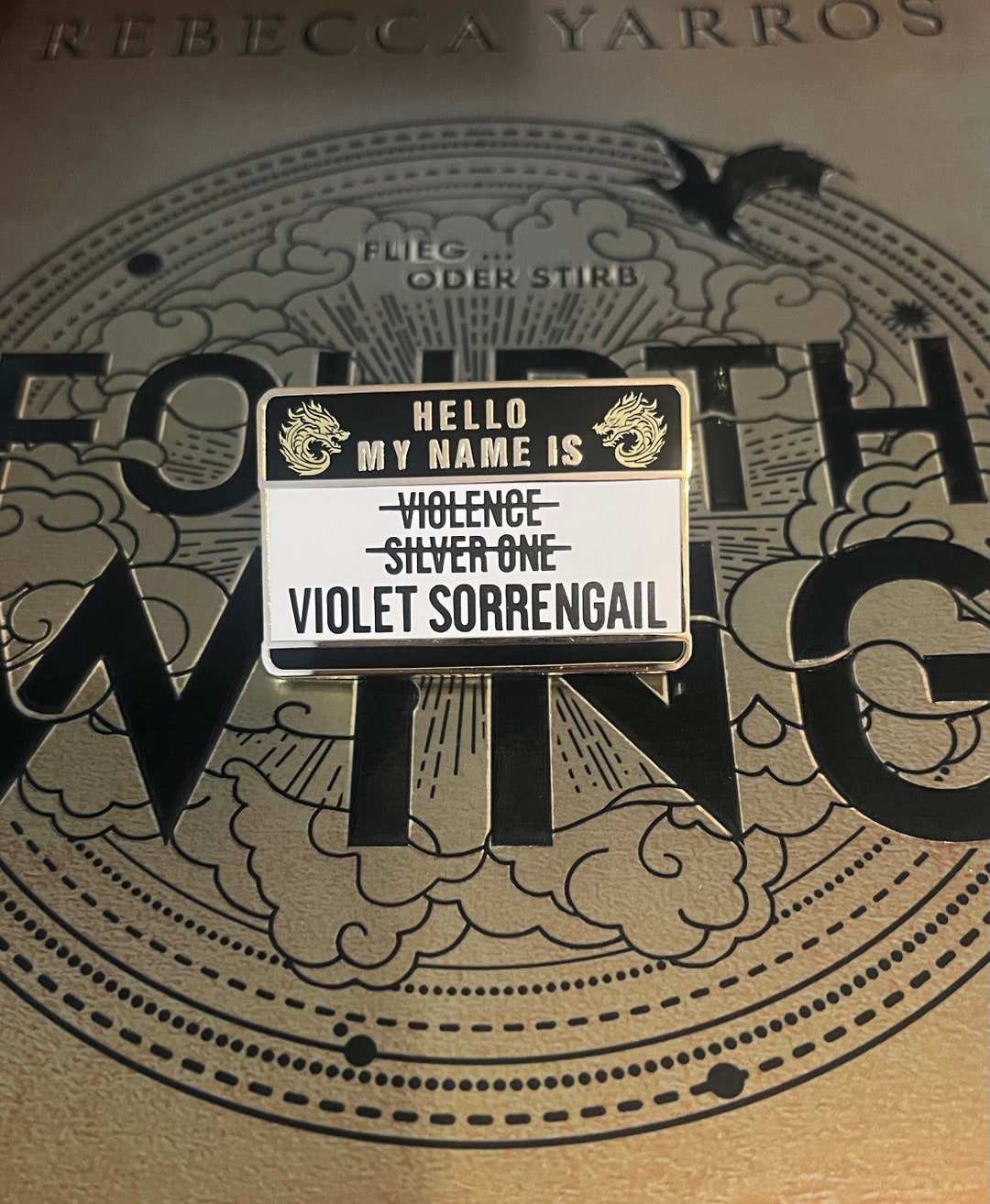 Officially Licensed Fourth Violet Enamel Pin - Etsy