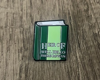 Heir of Fire Enamel Book Pin