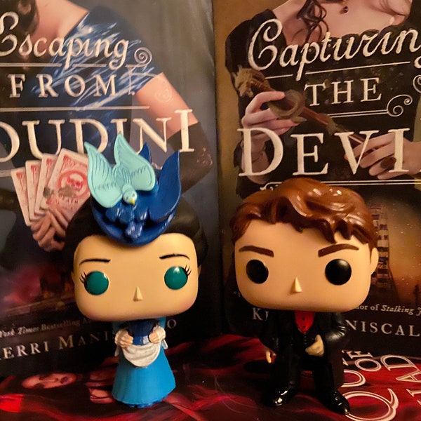 Audrey Rose and Thomas Cresswell figures