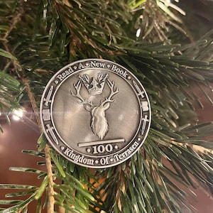 Moneda del Trono de Cristal con licencia oficial