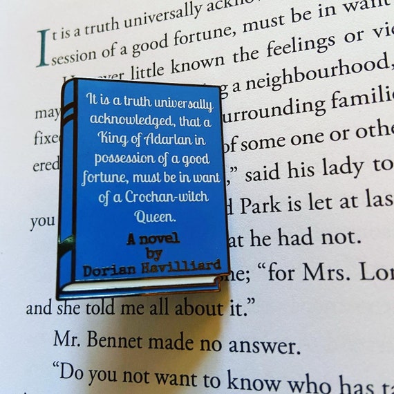 Officially Licensed Dorian Havilliard Enamel Book Pin