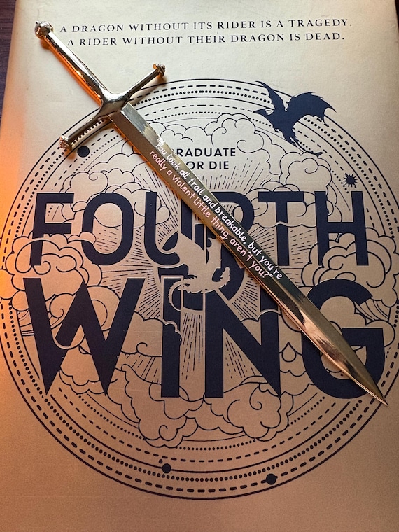 Officially Licensed Fourth Wing Dagger Letter Opener - Etsy