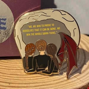 Officially Licensed Valkyrie / Nesta / ACOTAR Enamel Pin