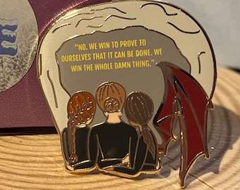 Officially Licensed Valkyrie / Nesta / ACOTAR Enamel Pin