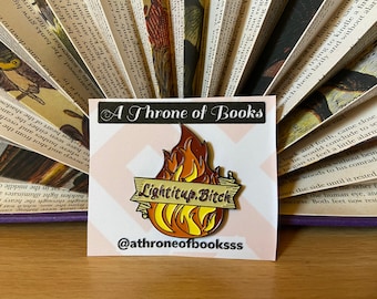 Light it up Enamel Pin