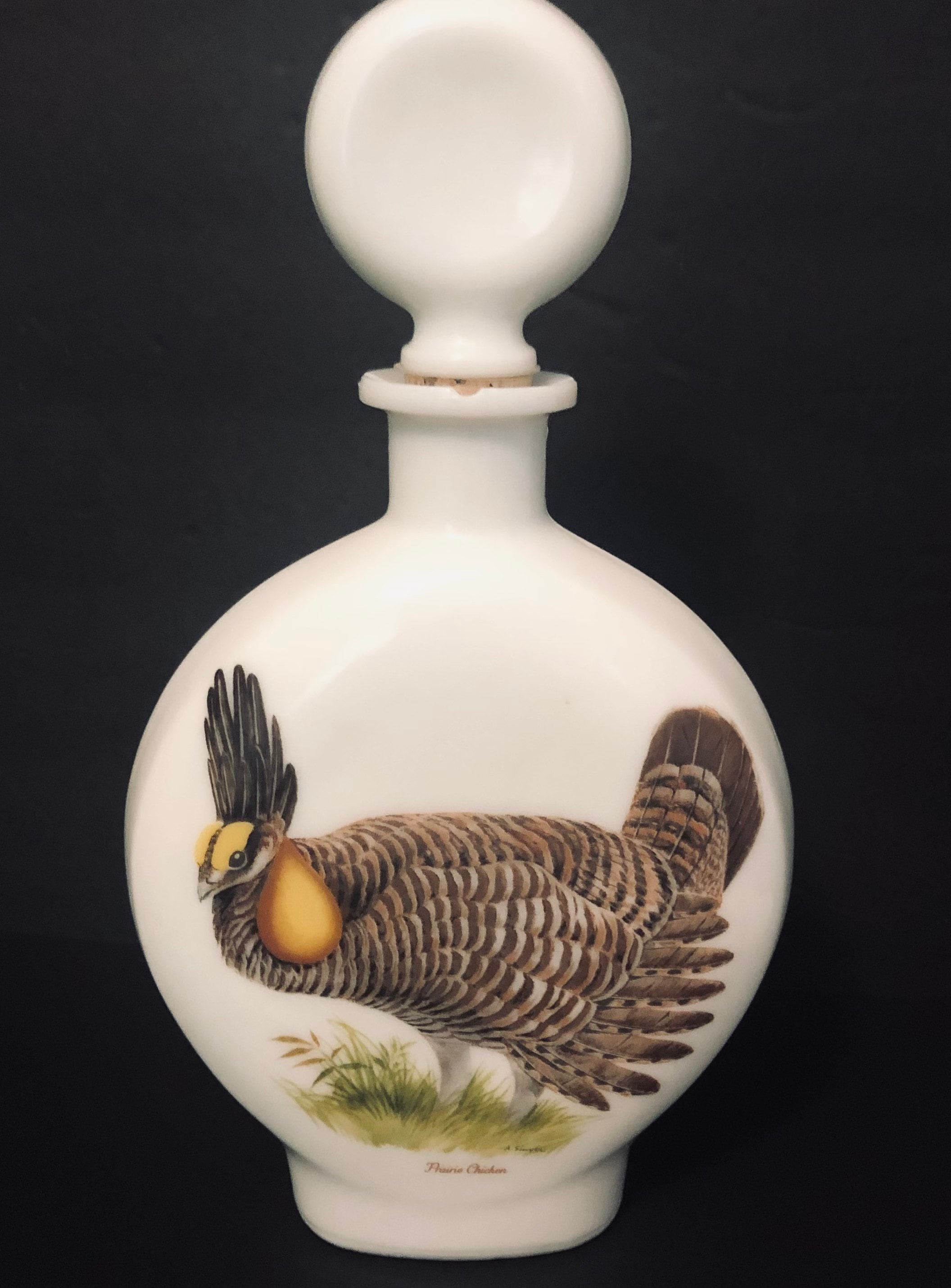 Field Birds Jim Beam Whiskey Decanters 1969 Rustic Bar Etsy