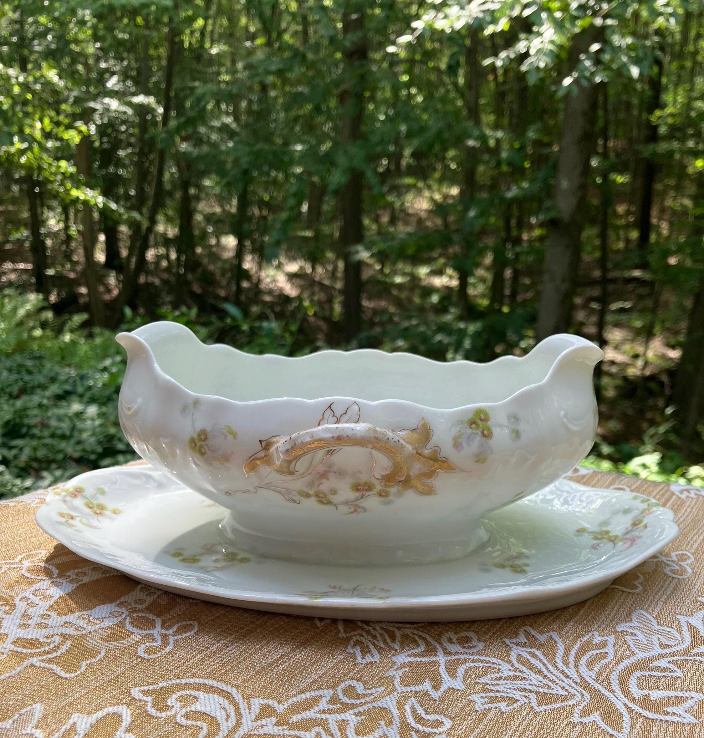 L*a様 Haviland ソースボート Haviland Gravy Boat - Etsy