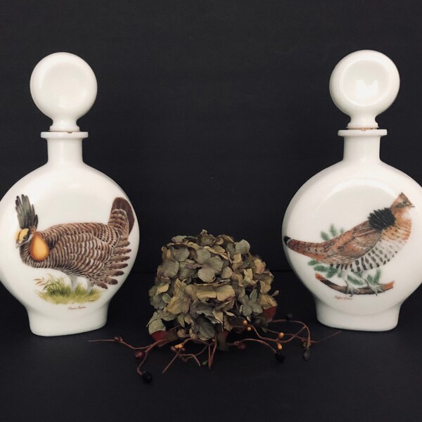 Jim Beam Bird Decanters Etsy