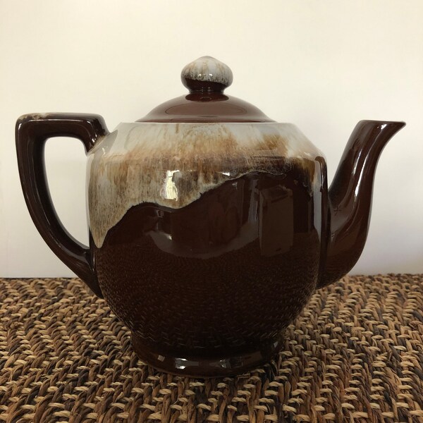 Brown Teapot Etsy