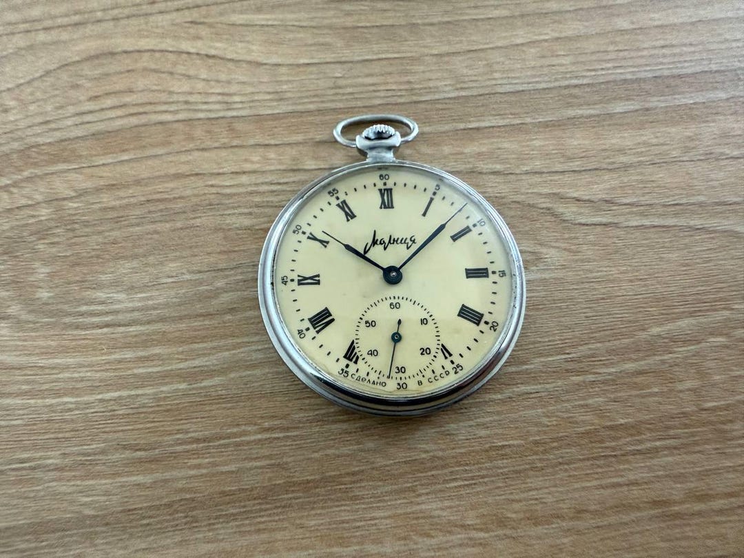 Molnija 3602 USSR Pocket Watch - Etsy