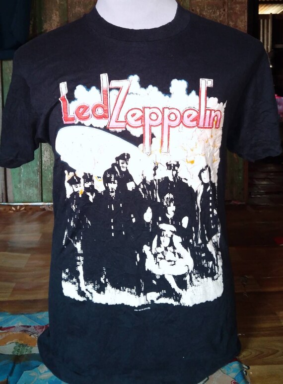 Vintage Led Zeppelin 80s Tshirt