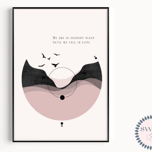 Digital Prints Abstract Art Print Set Of 2,Light Academia Decor, Shakespeare Poster, Boho Printable Artwork, Gift For Outdoorsy People