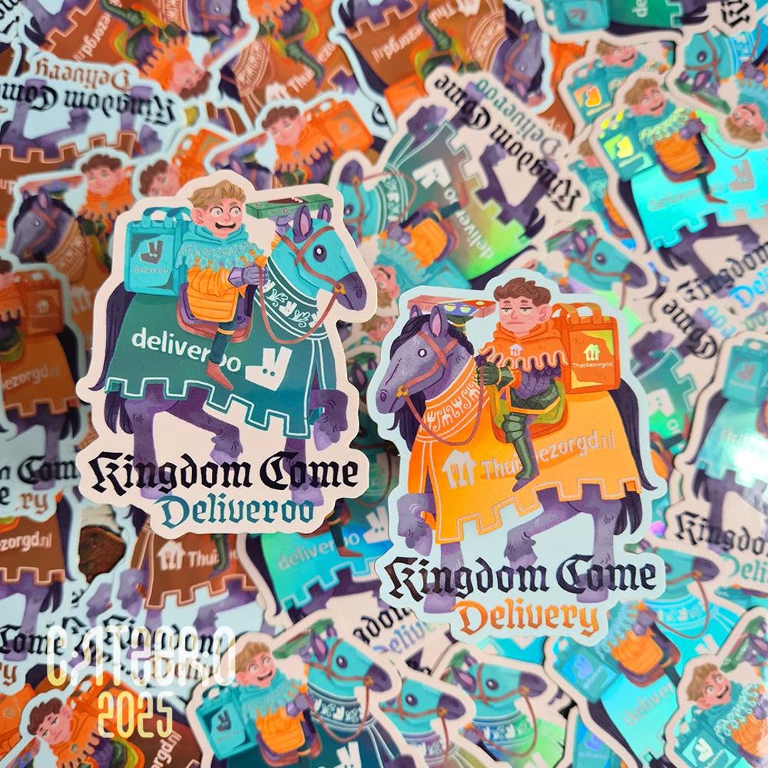 Sand Kindom Sticker Kingdom Come Delivery Boys | KCD2 | Holographic Stickers - Etsy