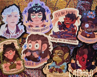 Baldur's Gate Finest | Stickers