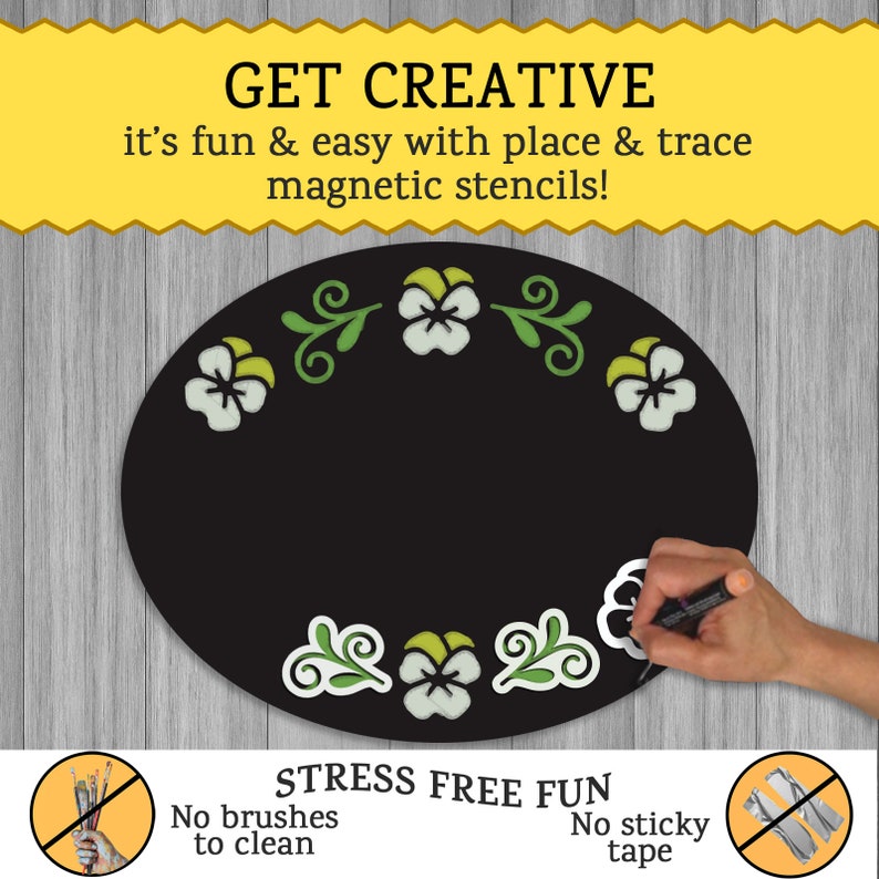 Magnetic Seasonal Chalkboard Stencils For DIY Signs Reusable Stencils magnetic-seasonal-chalkboard-stencils-for-diy-signs-reusable-stencils