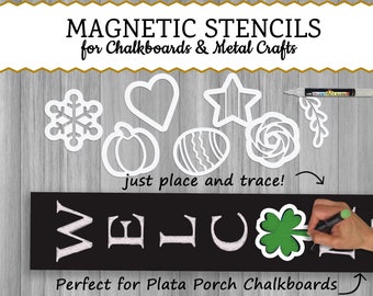 Halloween Chalkboard Stencils by Plata Chalkboards