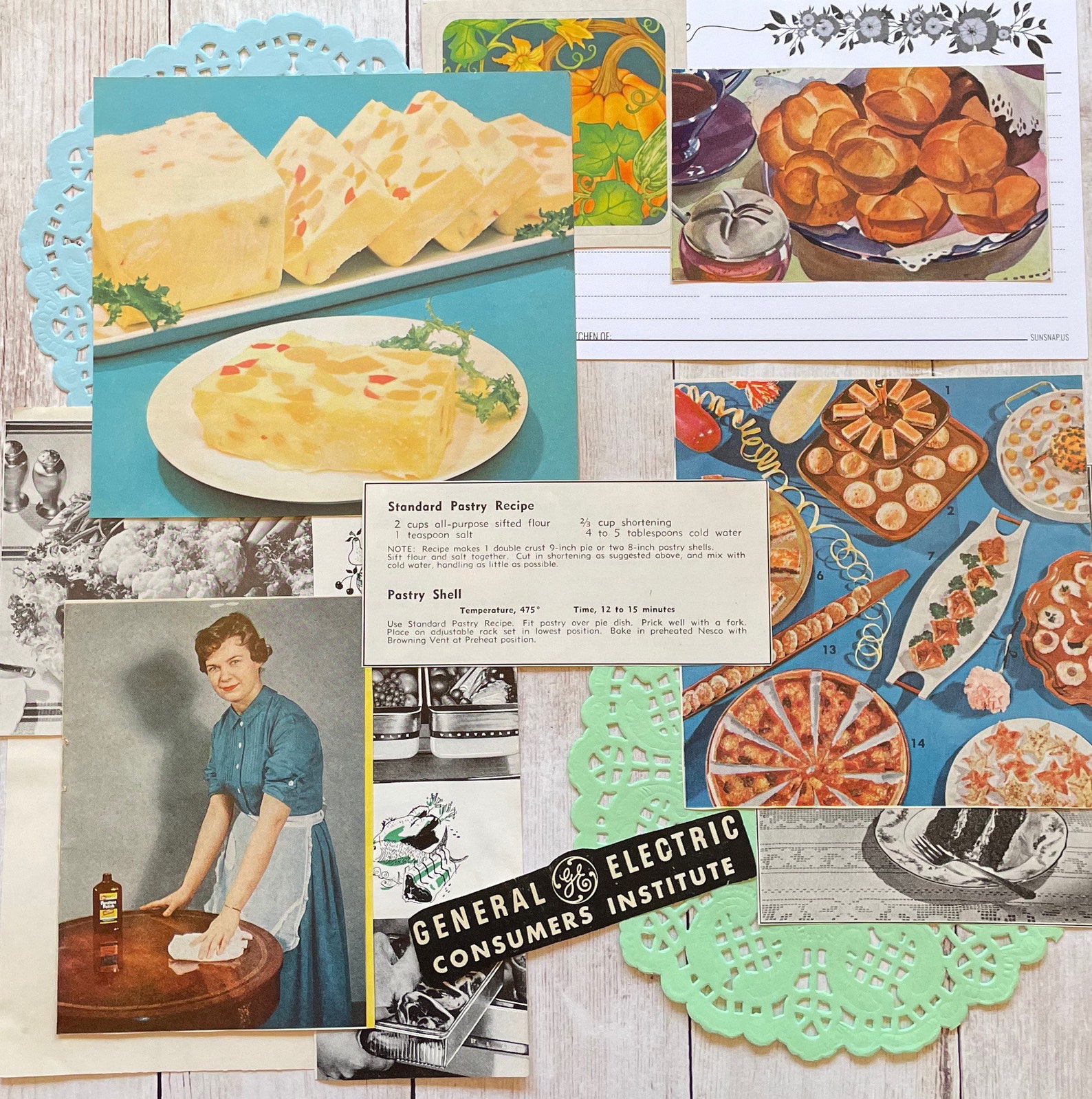Vintage Ephemera Pack Kitchen Ephemera Vintage Kitchen Junk Etsy