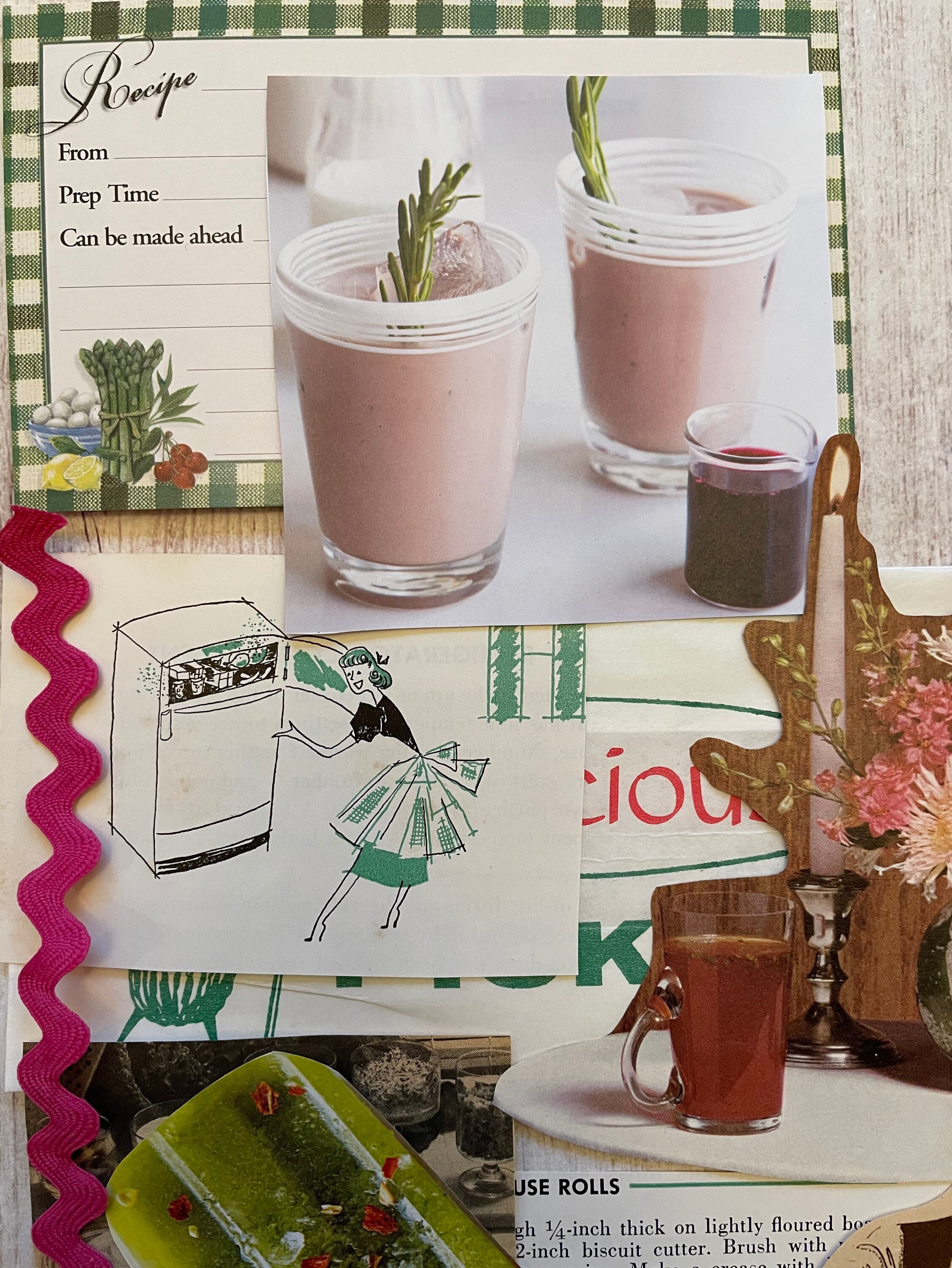 Vintage Ephemera Pack Kitchen Ephemera Vintage Kitchen Junk Etsy