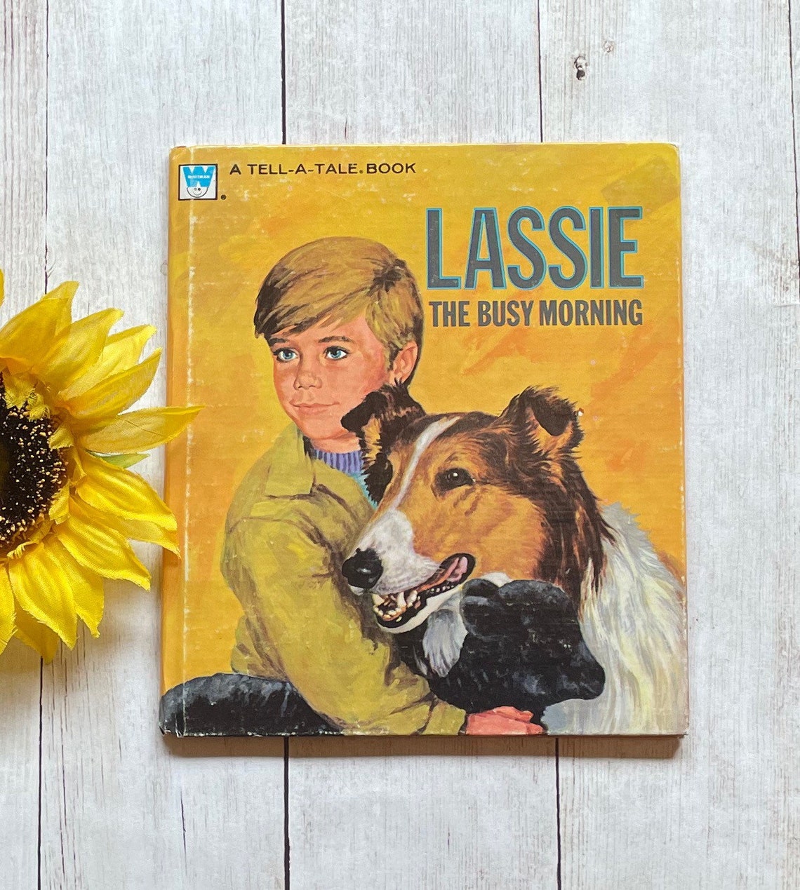 Millésime 1973 Lassie The Busy Morning Whitman Tell A Tale Etsy