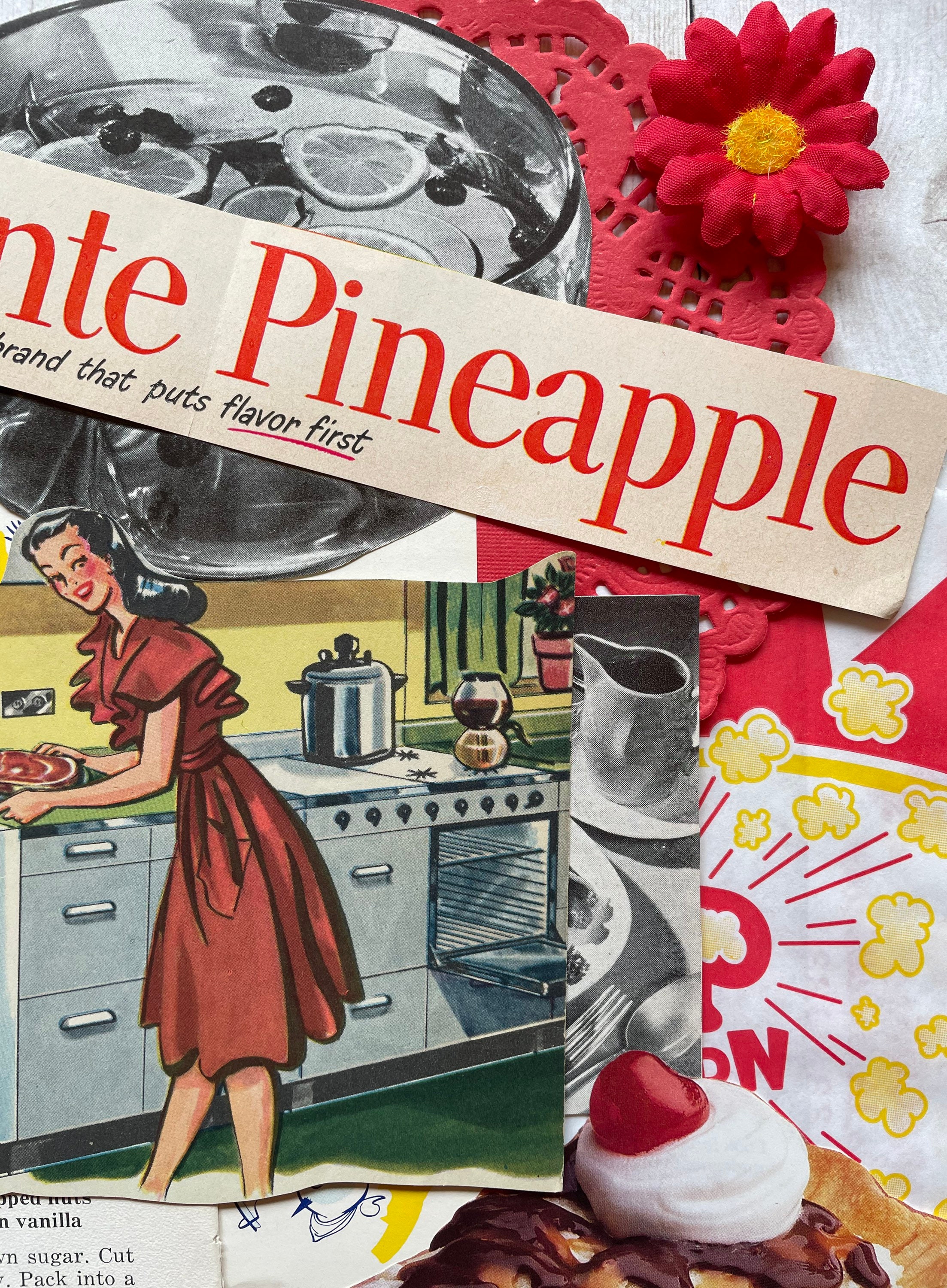 Vintage Ephemera Pack Kitchen Ephemera Vintage Kitchen Junk Etsy